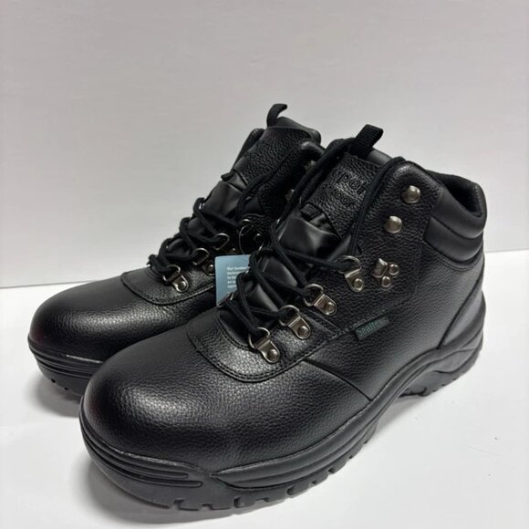 Propet Men’s Cliff Walker Black Waterproof Hiking Boots, Size 13 XX(5E) - Picture 5 of 7